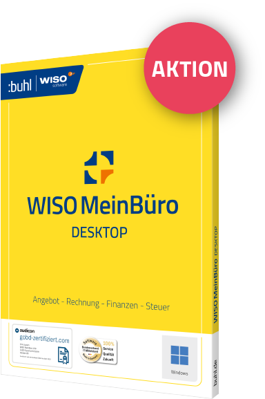 WISO MeinBüro Desktop Aktion