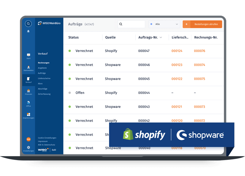 MeinBuero_WaWi-Ecommerce WISO MeinBüro Warenwirtschaft & E-Commerce