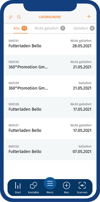 MeinBuero-Belegescannen MeinBüro Belegscanner