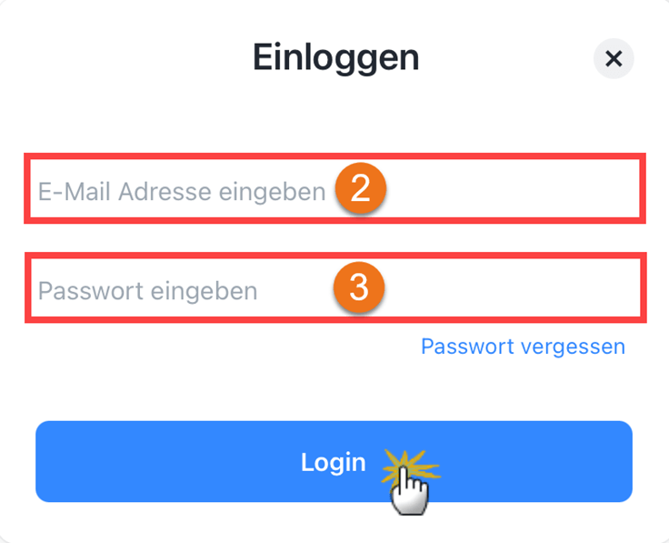 MeinBüro Handbuch für Fortgeschrittene: SumUp Login