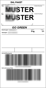 MeinBüro Handbuch für Einsteiger: Labelprint im Arbeitsbereich "Schnittstellen"