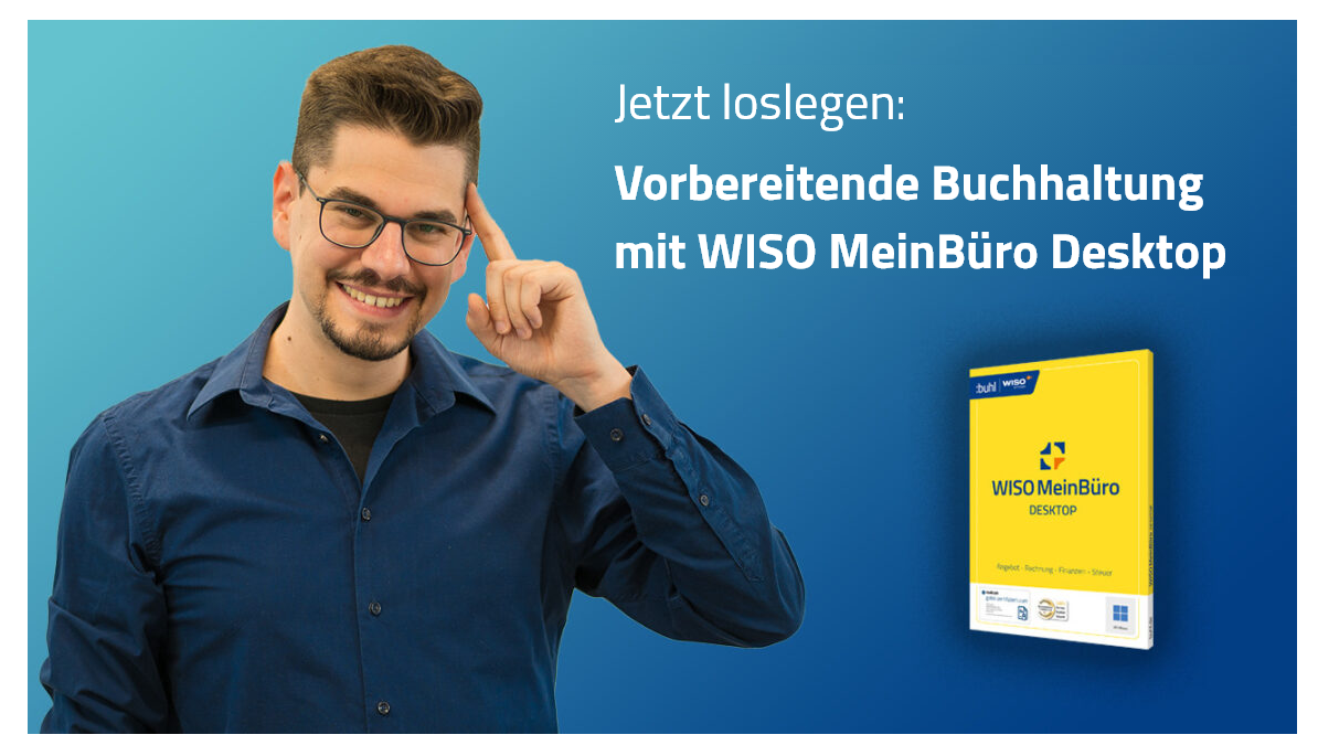 Experte Stefan Knuth zeigt Ihnen, wie Online-Banking und Buchhaltung mit WISO MeinBüro Desktop geht.