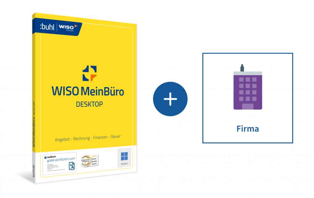 WISO MeinBüro Desktop: Firma