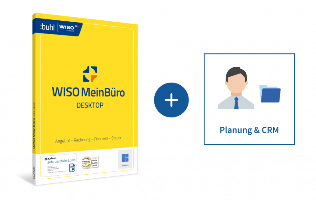 WISO MeinBüro Desktop: Planung & CRM