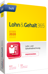 Lohn & Gehalt 365 Professional-Packshot