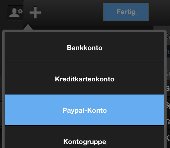 finanzblick PayPal-Konto einrichten 