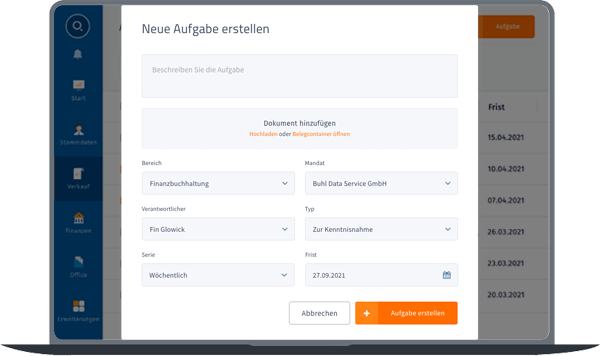 MeinBüro Kanzlei: Gemeinsame Plattform für Kanzlei und Mandanten