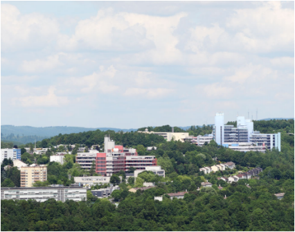 Blick auf die Universität