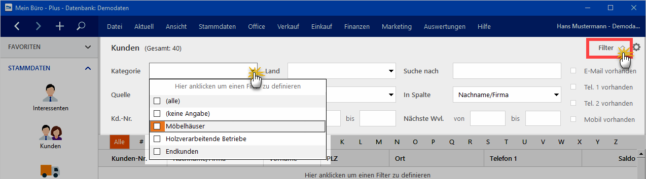 Filterbutton