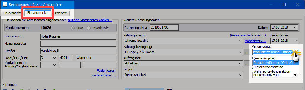 Detailansicht