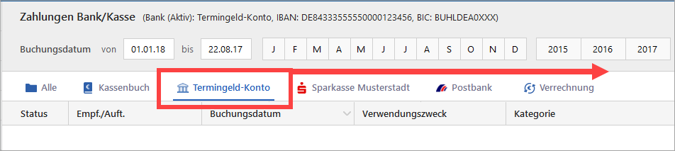 Reihenfolge der Symbolleiste anpassen