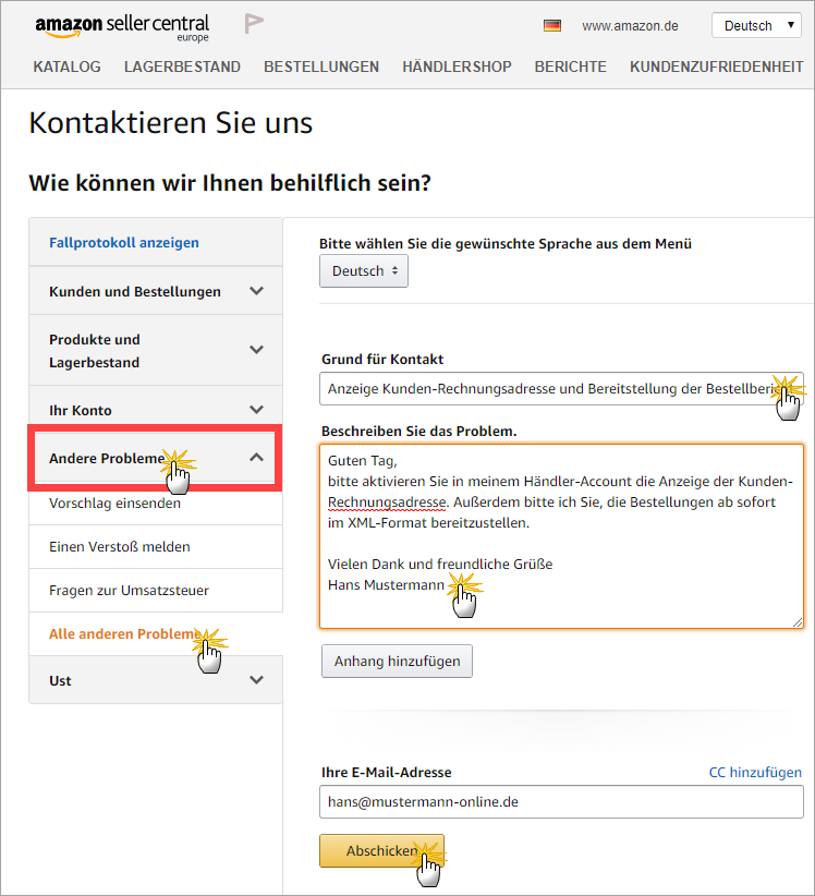 Amazon-Sellercentral