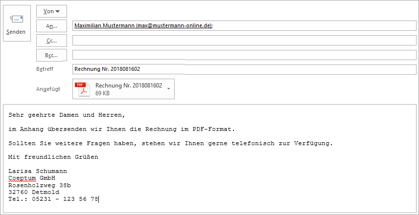 E-Mailanhang