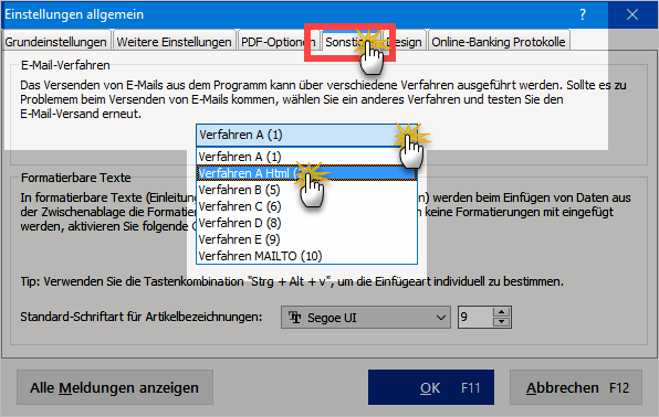 E Mail Verfahren