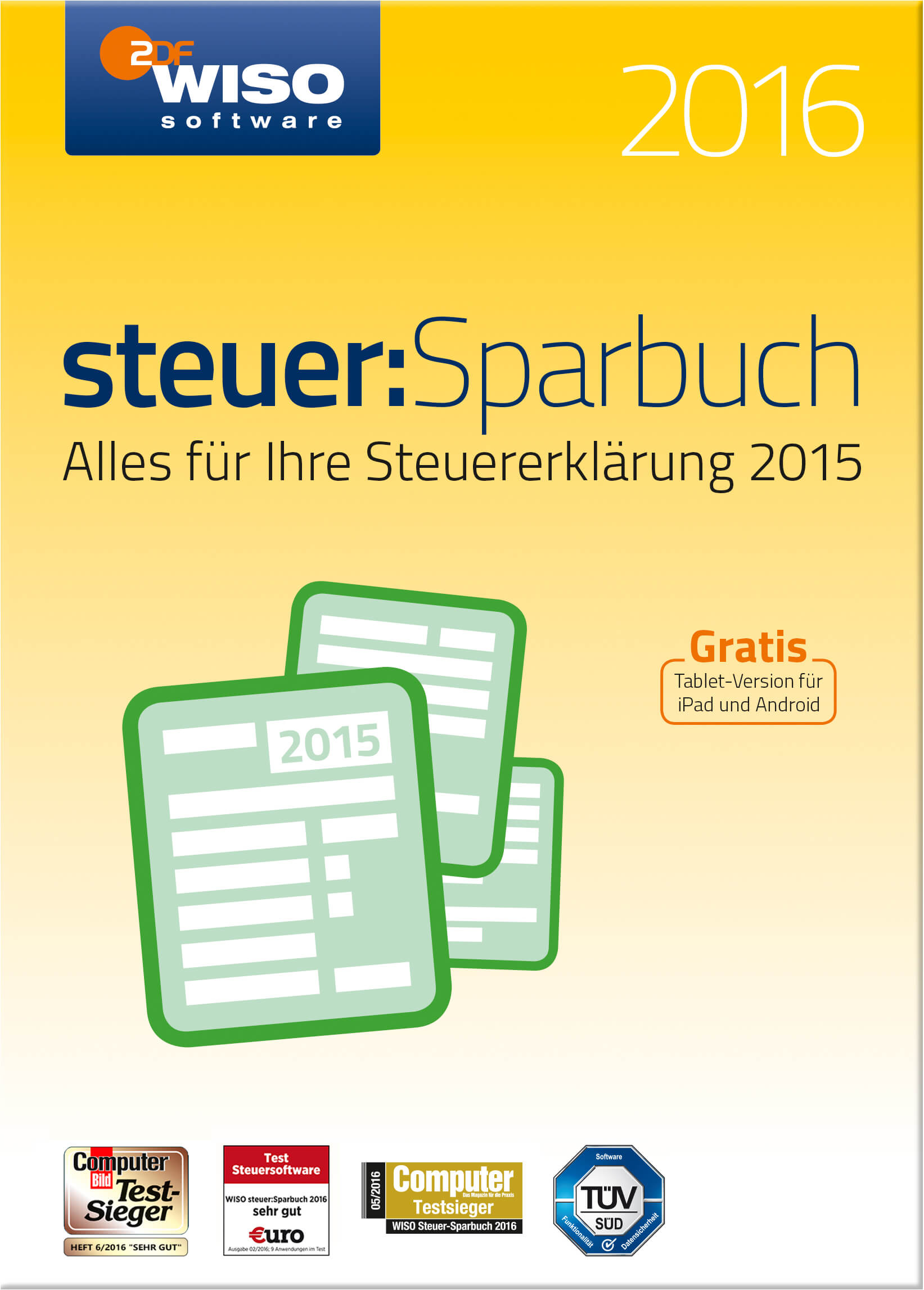 WISO steuerSparbuch 2016_front