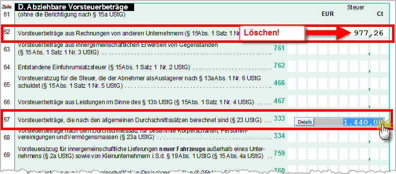 Steuerkomfort