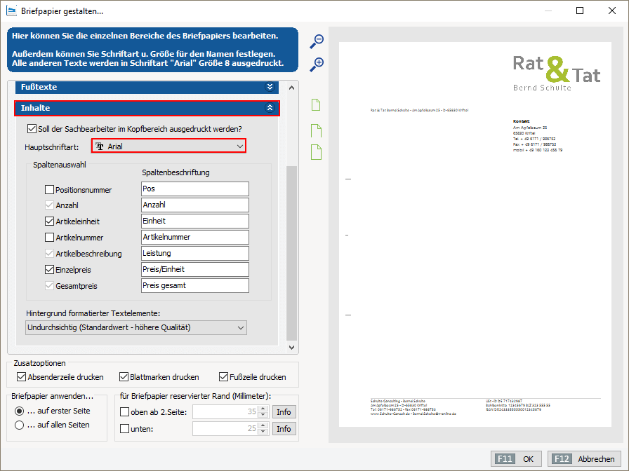 Briefpapier Erstellen Blitzstart Teil 1 Wiso Meinburo