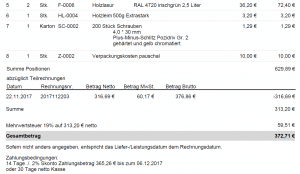 was ist eine abschlagsrechnung was ist eine teilrechnung