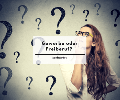 Gewerbetreibender oder Freiberufler