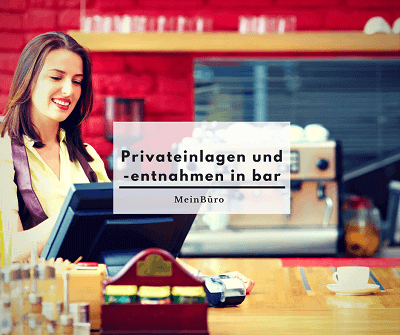 privateinlagen in bar buchen mit kasse