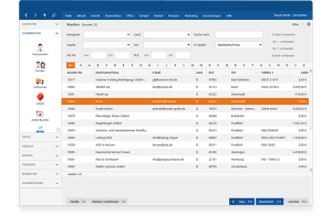 Kundenverwaltung mit CRM in der Bürosoftware MeinBüro