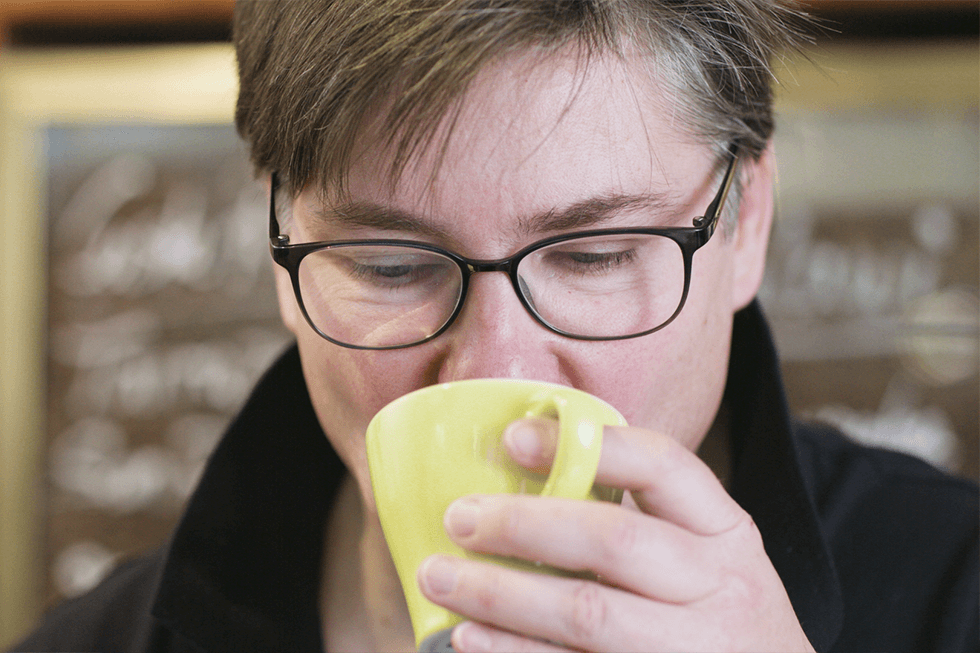 Kaffee trinken für die Kundenstimme Kaffeekontor Bonn MeinBüro