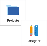 Module Projekte und Designer