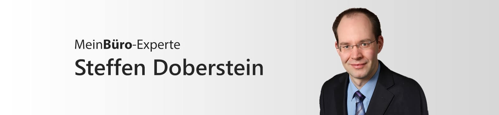 Steffen Doberstein: Experte für MeinBüro Bürosoftware