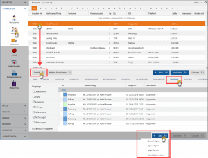 Kunden Details Historie MeinBüro