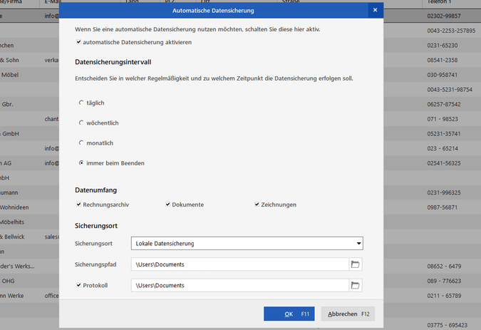 Datenschutz & Datensicherheit: individuell & automatisch