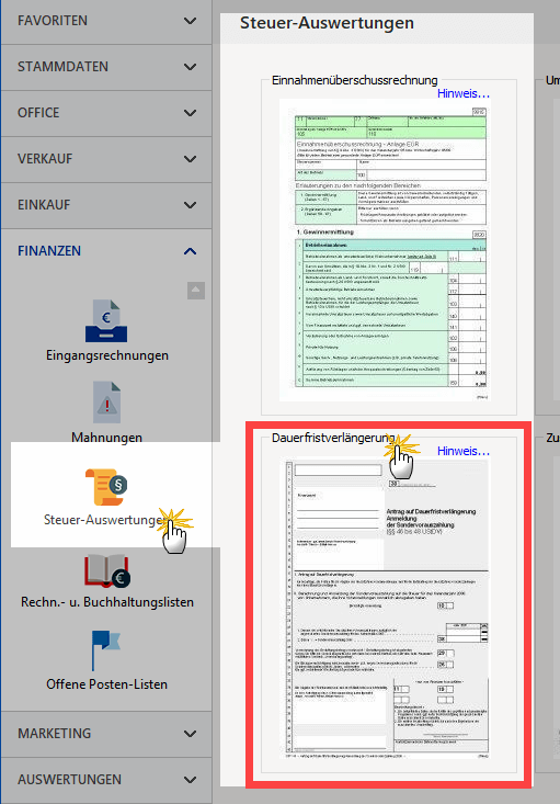 Dauerfristverlängerung