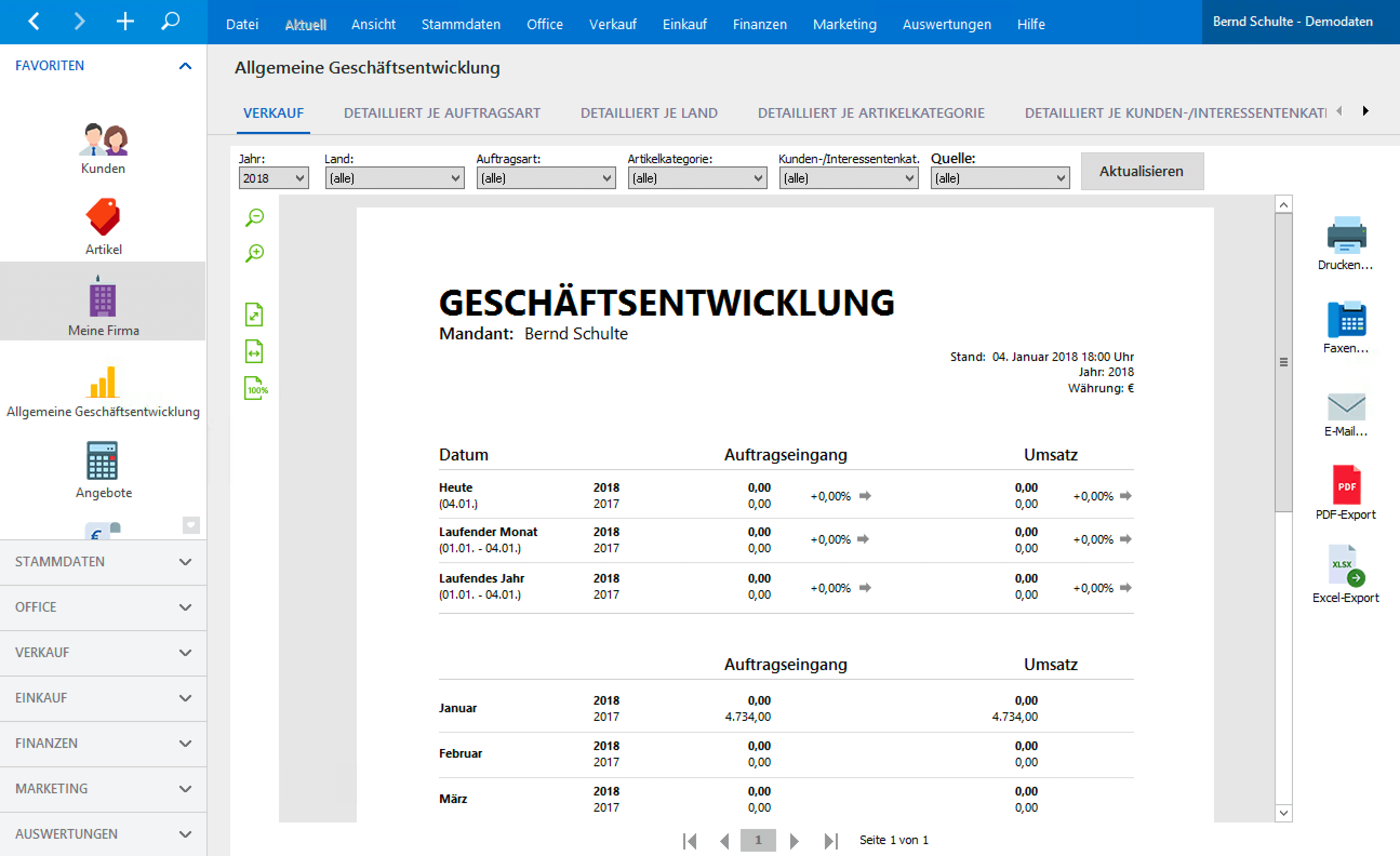 Gestalten Sie Ihre Nutzeroberfläche individuell - mit bunten oder monochromen Icons in MeinBüro