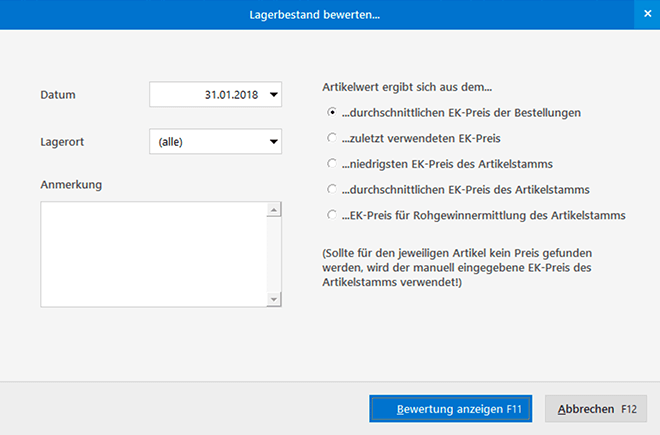 Lagerbestand und -Wert jederzeit ermitteln - Mit MeinBüro und dem Modul Lager