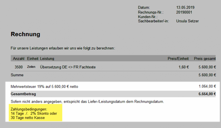 Zahlungsbedingungen: So kommen Sie schneller an Ihr Geld