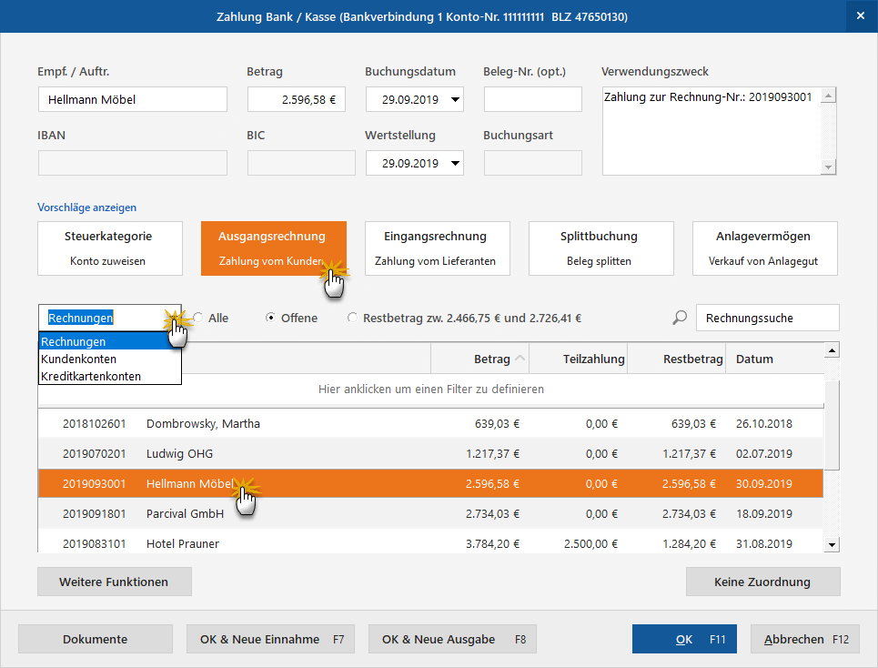 Zuordnungs-Assistent