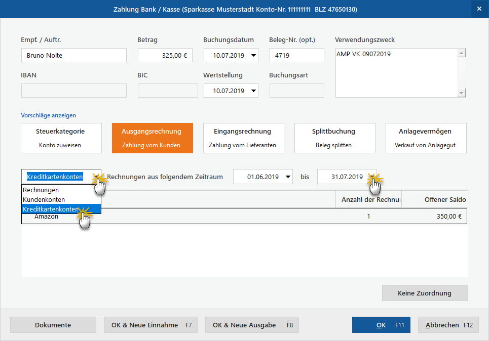 Ausgangsrechnung