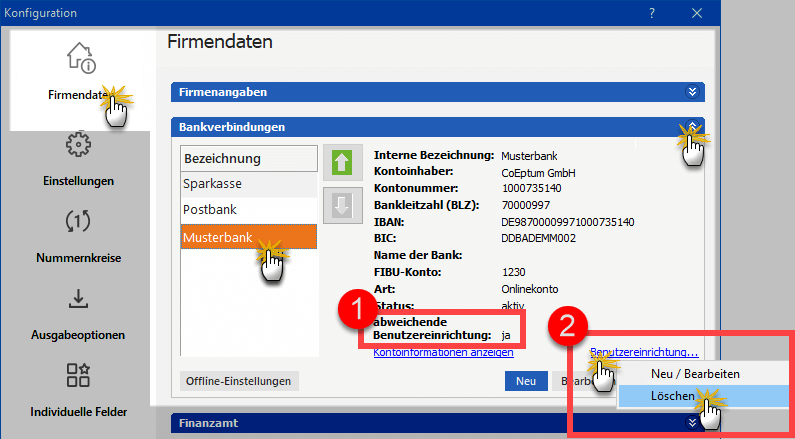 Zahlungseingänge mit Rechnungen verknüpfen