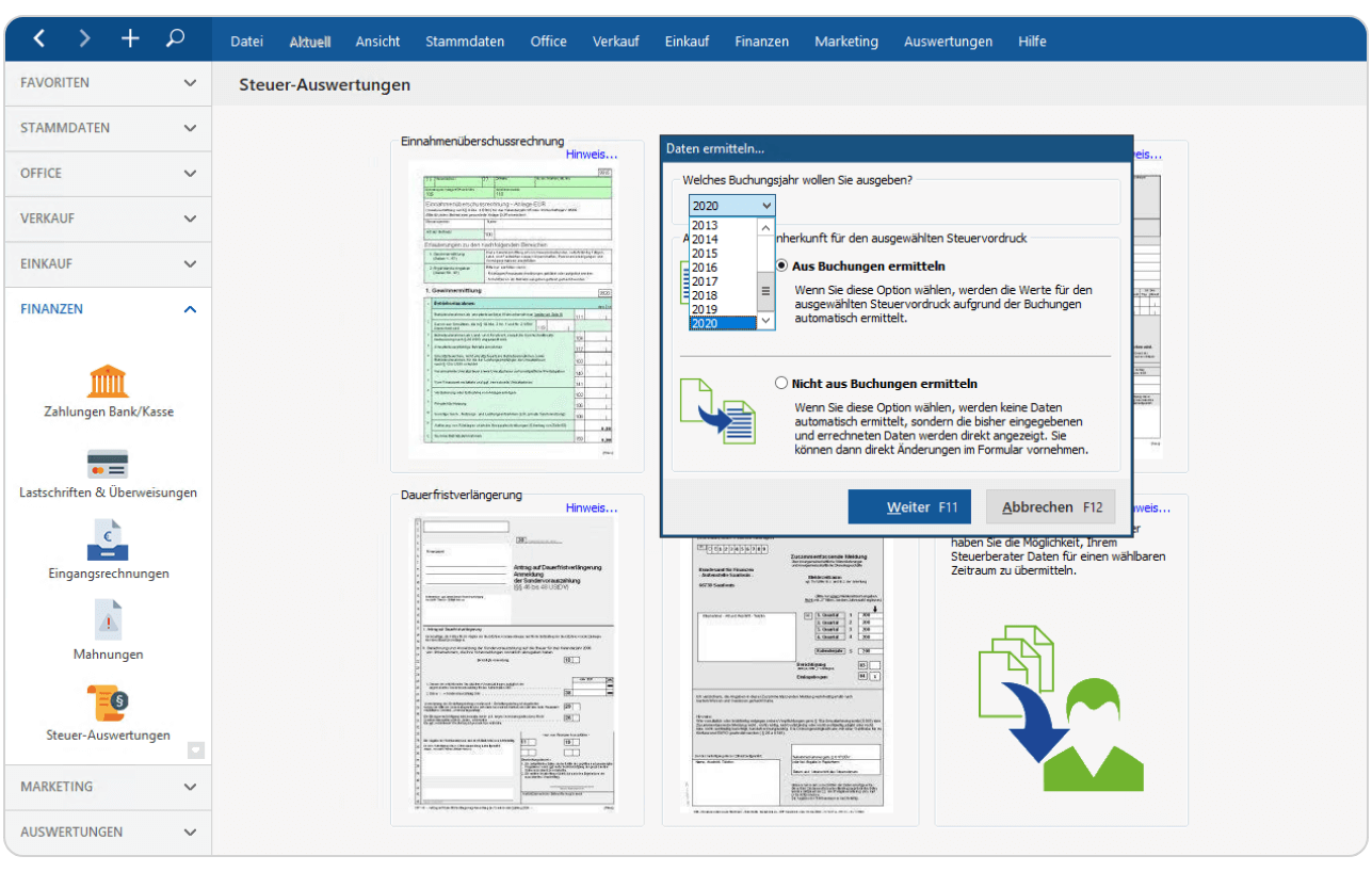 EÜR-Formular fürs Finanzamt