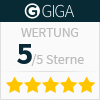 GIGA fünf Sterne-Bewertung für die Bürosoftware WISO Mein Büro