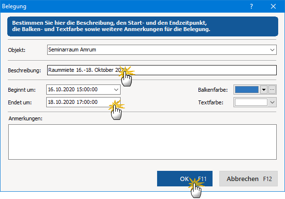 Zeitplan & Auftrag