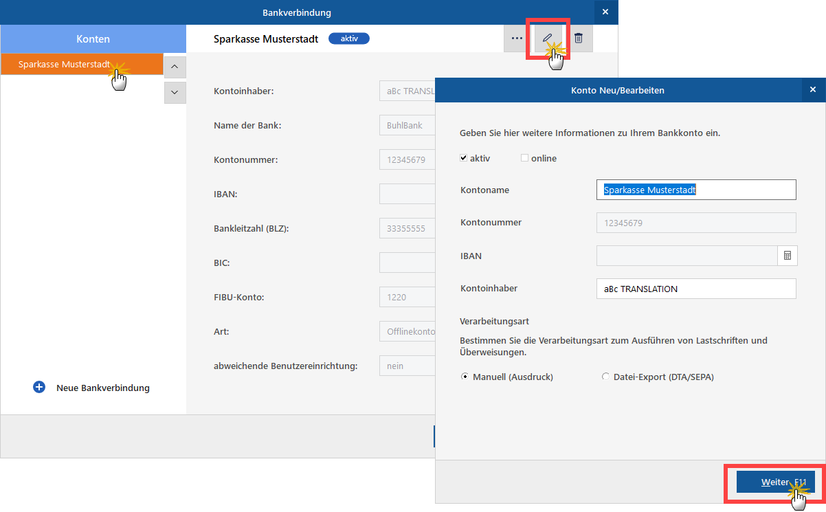 bankverbindung-aktualisieren