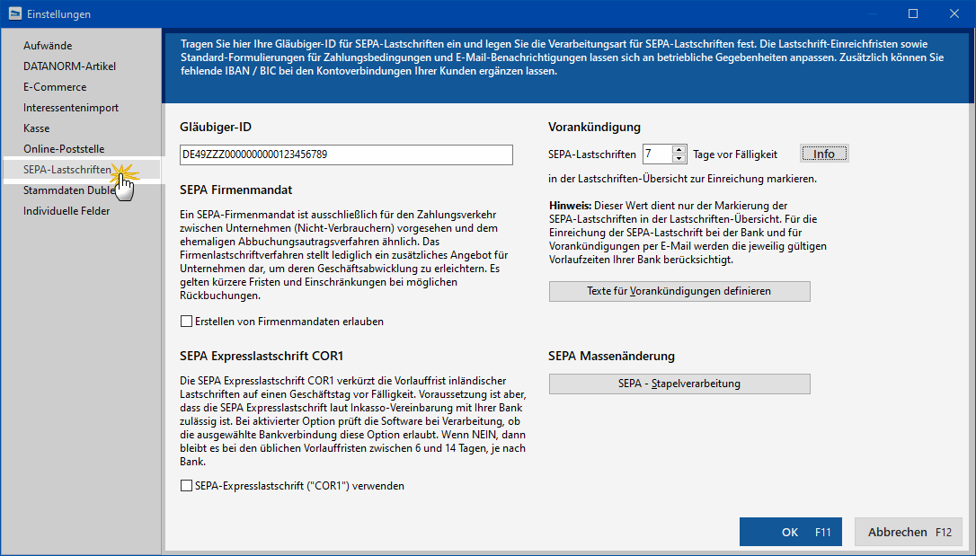 sepa-lastschrift-einstellungen