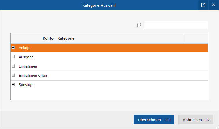 Kategorie-Auswahl 2