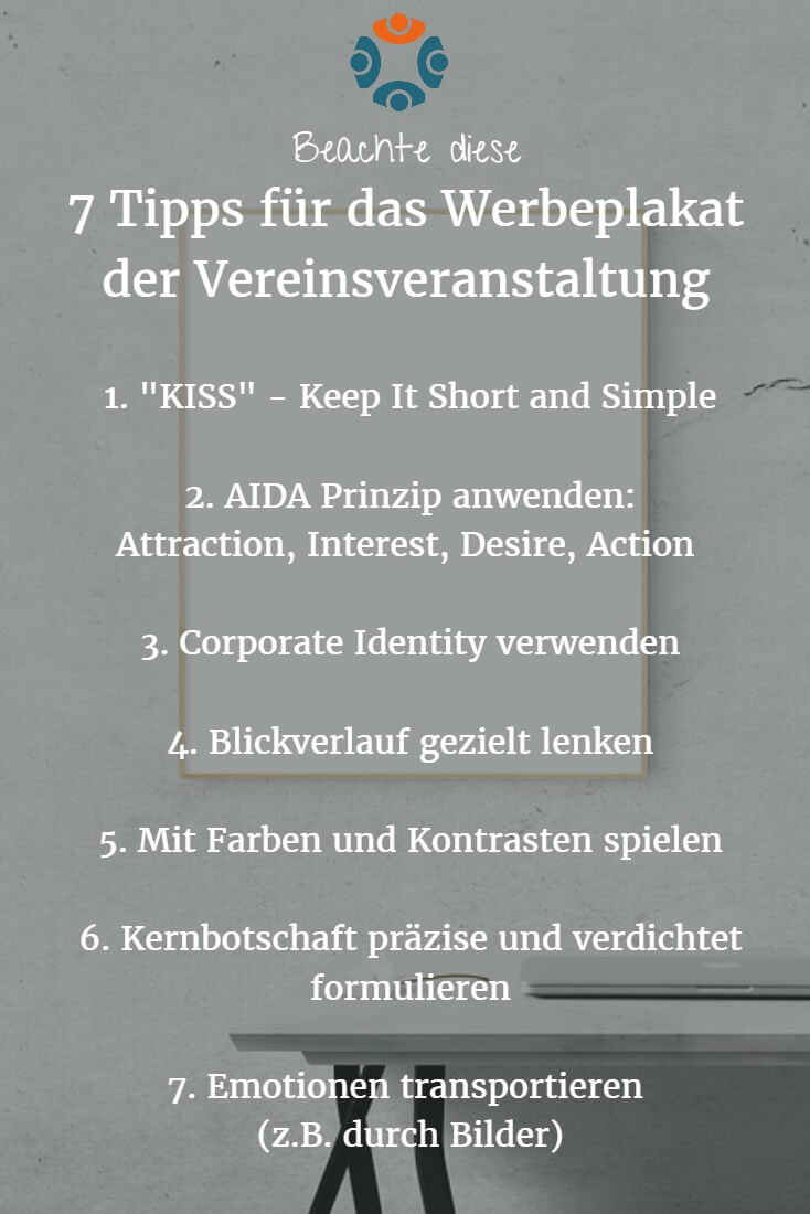 7 Tipps Fur Das Werbeplakat Der Vereinsveranstaltung