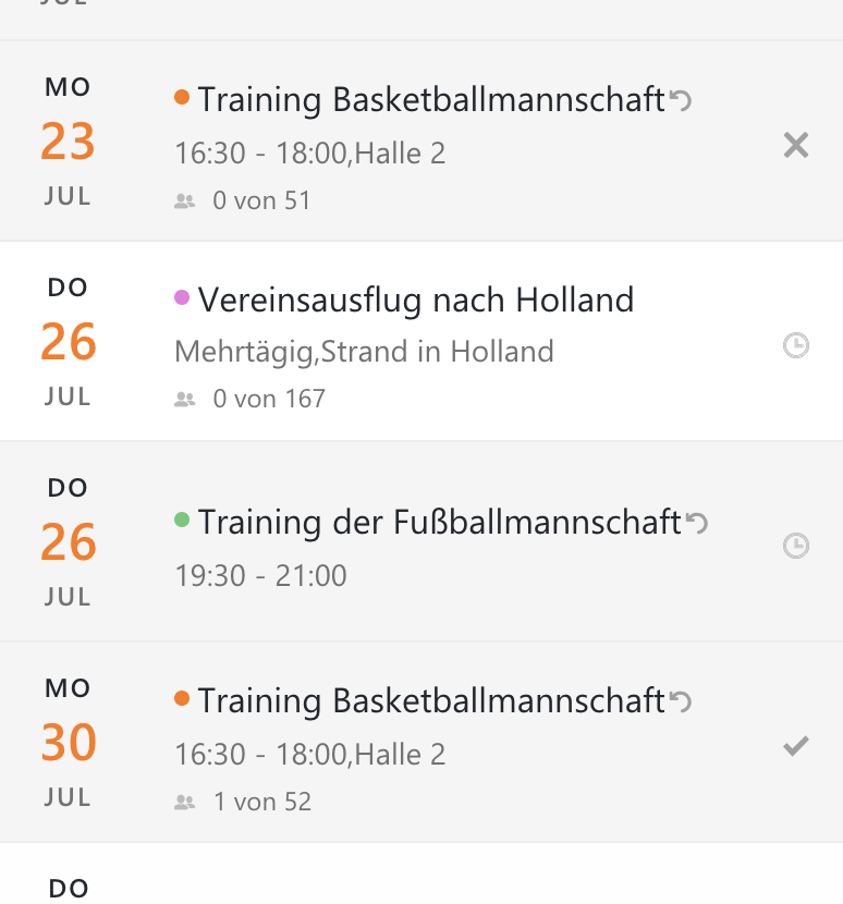 MEINVEREIN TUTORIAL: Vereinsausflug planen mit online Vereinsverwaltung und Kalenderfunktion