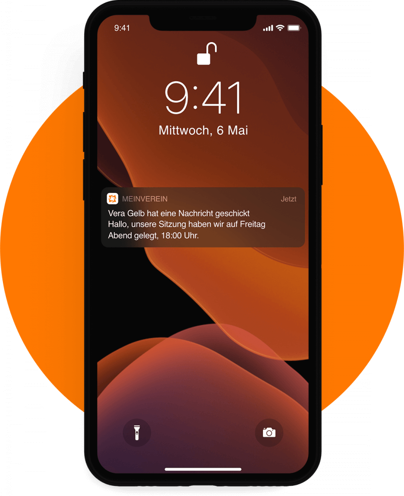 Push-Benachrichtigungen WISO MeinVerein App