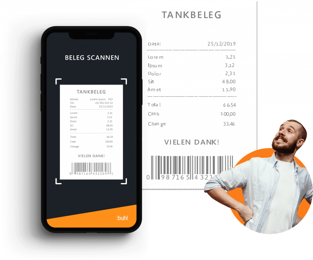MeinVerein: Papierbelege scannen