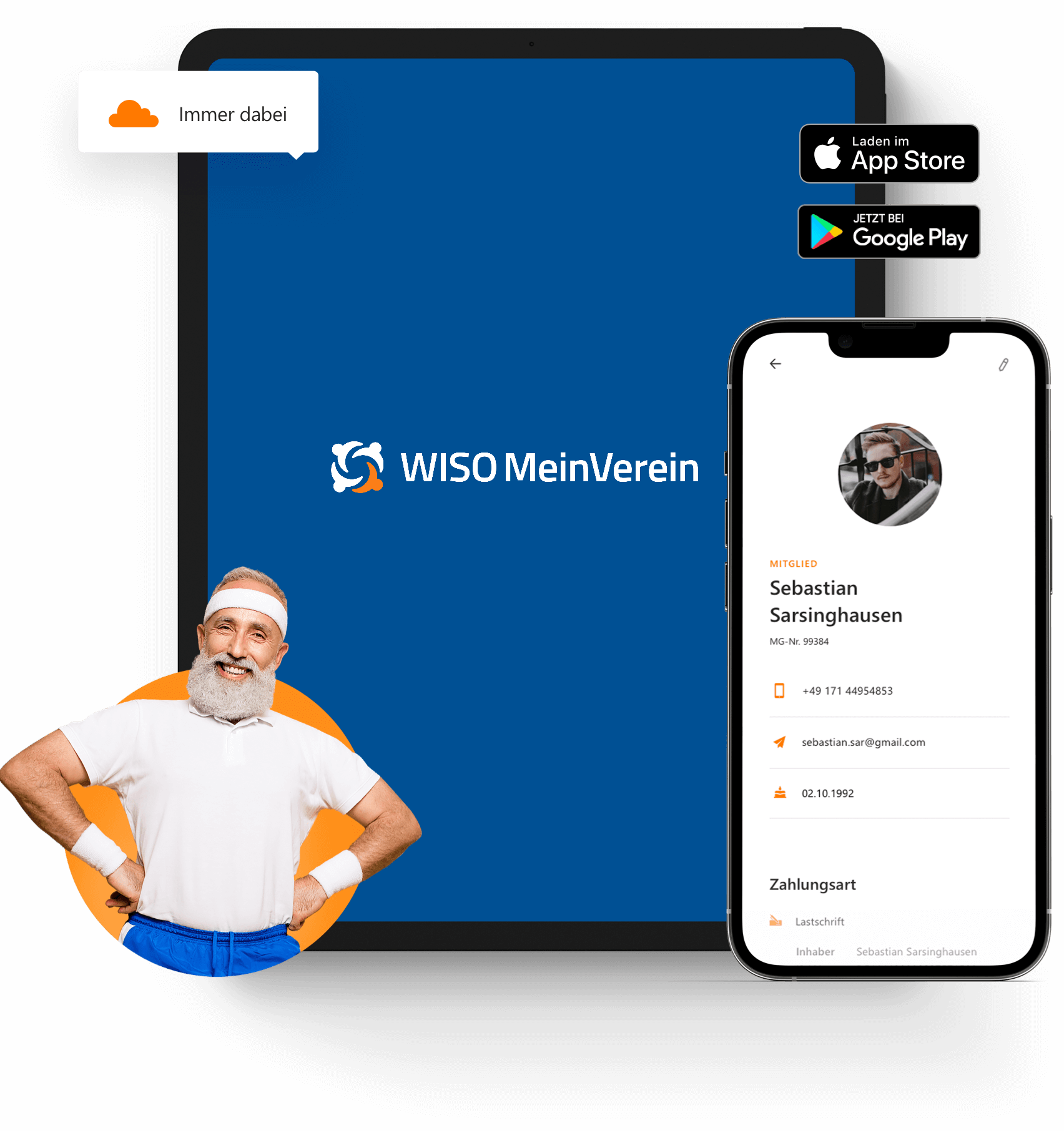 Flexible Vereinssoftware für die Hosentasche