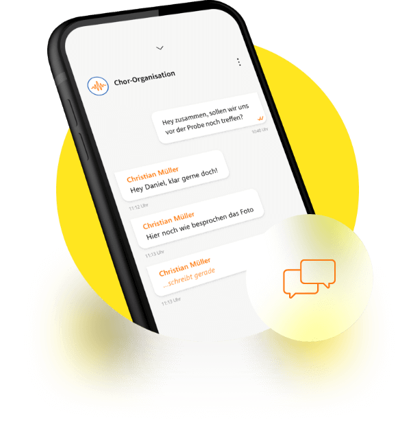 MeinVerein_Chat_Kommunikation_Chor