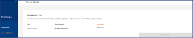Account-und-Rechte-Aktueller-Tarif